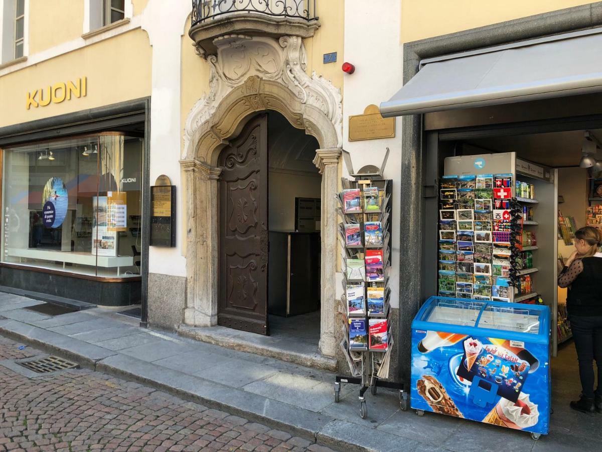 Apartament Bellinzona Piazza Collegiata Zewnętrze zdjęcie
