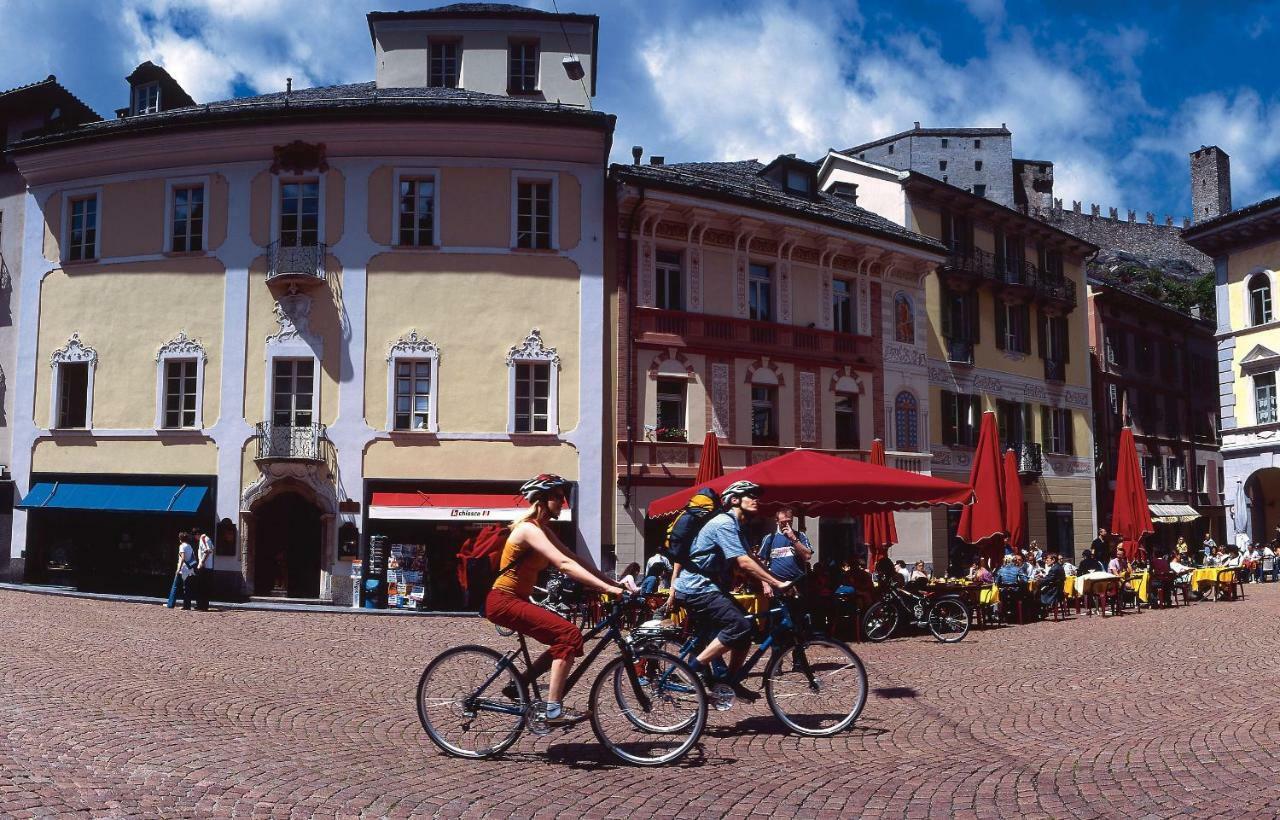 Apartament Bellinzona Piazza Collegiata Zewnętrze zdjęcie